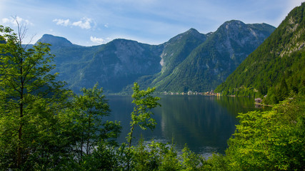 Hallstatt am Halstättersee, Salzkammergut, Österreich