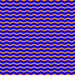 Zigzag blue seamless pattern.