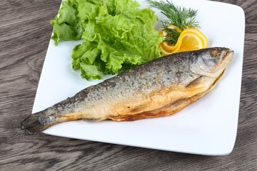 Grilled trout