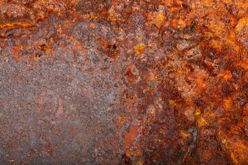 rusty sheet metal. macro background