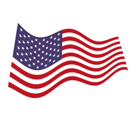 Fototapeta premium flag united states of america