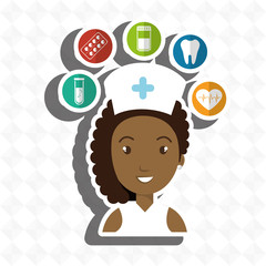 nurse medical uniform woman