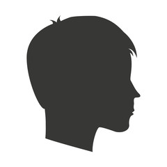 head profile mind icon