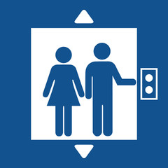Elevator lift icon © Arcady