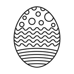 sweet egg paint colorfull isolated icon design