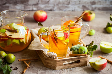 Apple and citrus sangria