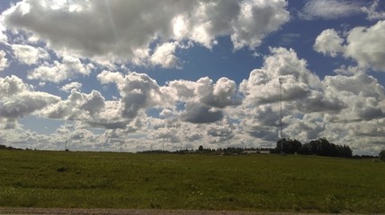 Obraz premium Beautiful sky with sky