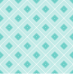 Blue rhombus geometric seamless pattern