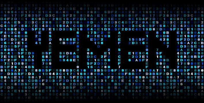 Yemen text on hex code illustration