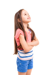 Fototapeta premium Dreaming girl