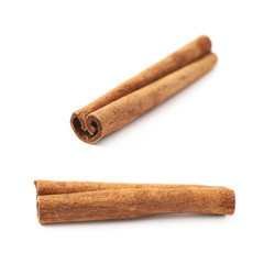 Cinnamon stick isolated