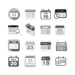 Calendar icon vector