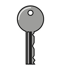 key metal security icon