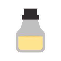 Container and kitchen concept represented by jar icon. Isolated and flat illustration