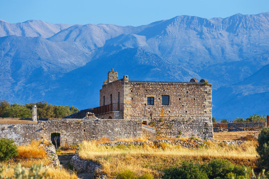 Ancient Aptera on Crete island. Greece