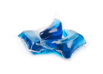 Fototapeta premium Washing pod capsule isolated