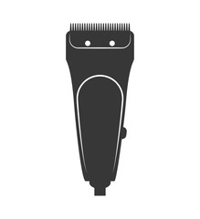 Hair salon and barber shop concept represented by razor icon. Isolated and flat illustration