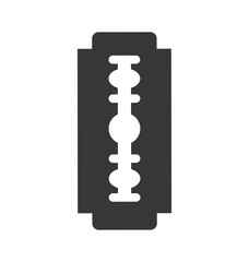 Hair salon and barber shop concept represented by razor icon. Isolated and flat illustration