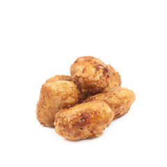 Spice and sugar coated peanut isolated