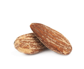 Almond nuts isolated