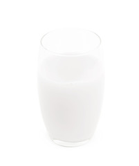 Tall glass isolated