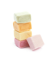 Chewing gum candy isolated