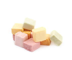 Chewing gum candy isolated