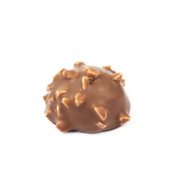 Chocolate confection candy isolated