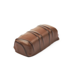 Chocolate confection candy isolated