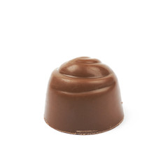 Chocolate confection candy isolated