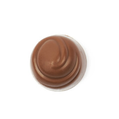 Chocolate confection candy isolated