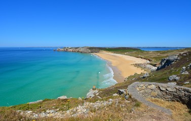 Fototapeta premium presqu'ile du crozon en bretagne