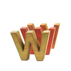 World wide web acronym isolated