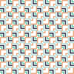Geometric seamless pattern. Simple regular background. 