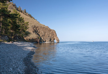 Cape Dyrovaty, Rock Elephant on Lake Baikal