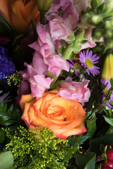 Mixed flowers