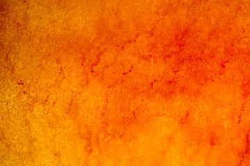 Orange colored ice texture