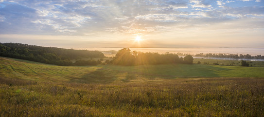 Lato na wsi,krajobraz wiejski
