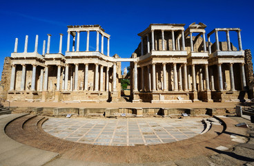 Roman Theater in Mérida, Spain