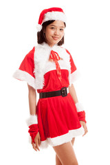Asian Christmas Santa Claus girl