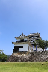 Fototapeta premium 初夏の大洲城