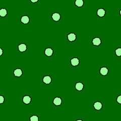 Polka dot chaotic seamless pattern 4.08