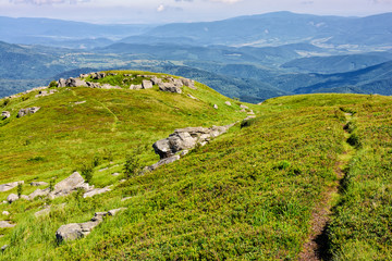 path to the mountain top