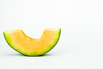 Melon isolated on white background