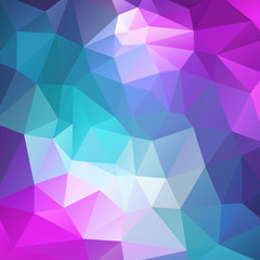 Obraz premium Abstract colorful background of triangles