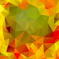 Fototapeta premium Abstract colorful background of triangles