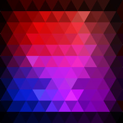 Abstract background of triangles