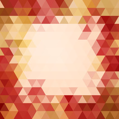Abstract background of triangles