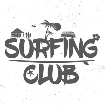 Surf club concept.