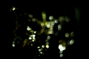 Defocused Circular Bokeh Background